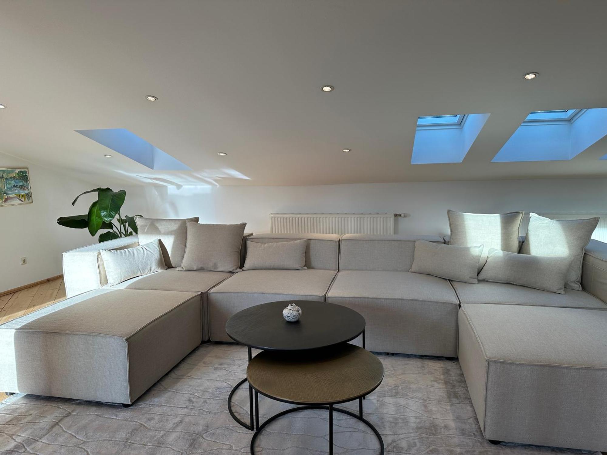 17Er Apartment Mit Sauna Und Privater Garage Mondsee Dış mekan fotoğraf